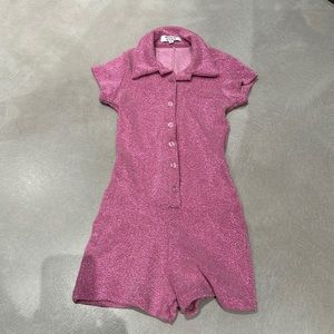 Frankie’s Rose Terry Romper